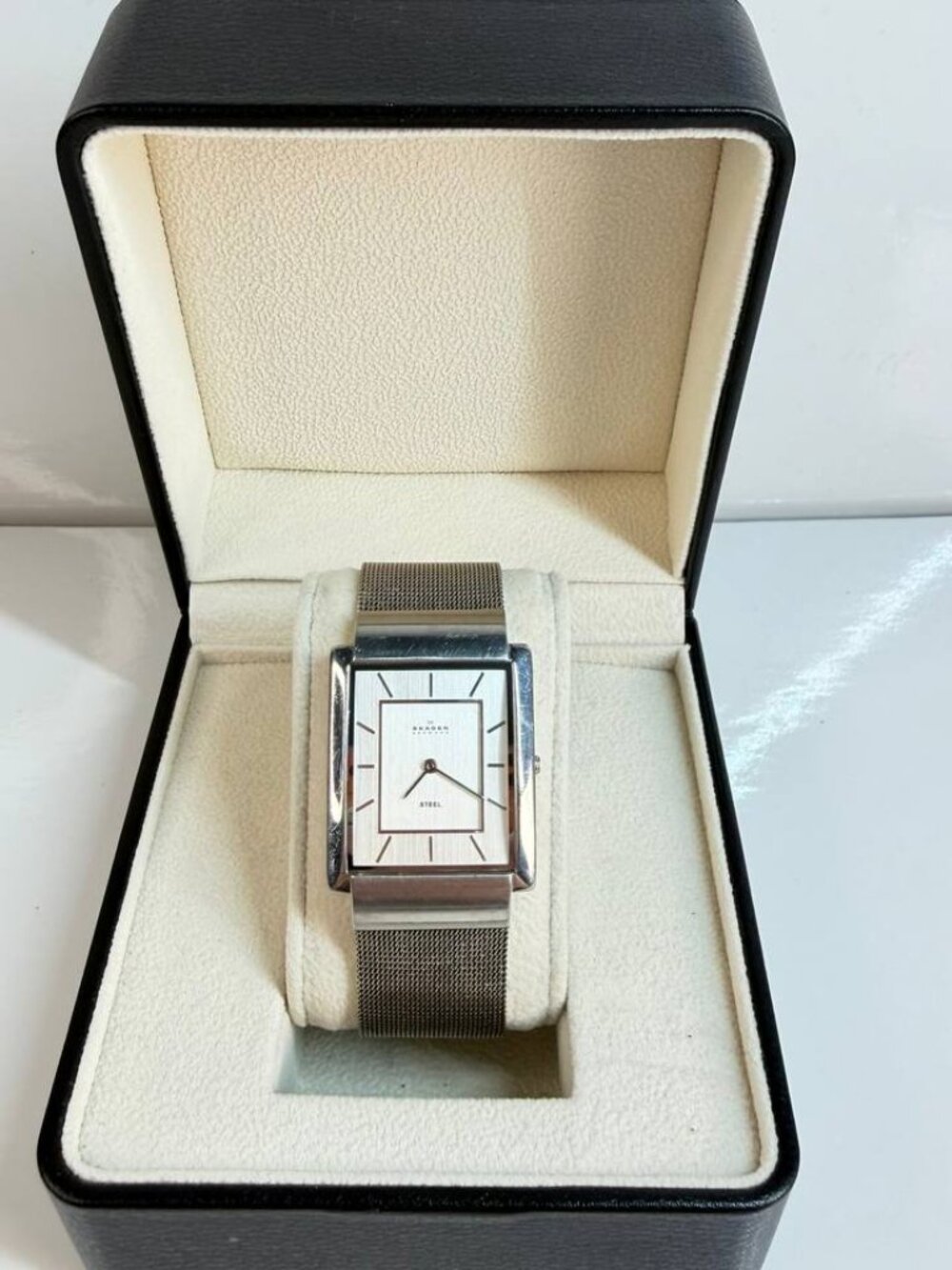 Skagen Denmark 224LSS Stainless Steel Watch – Silver